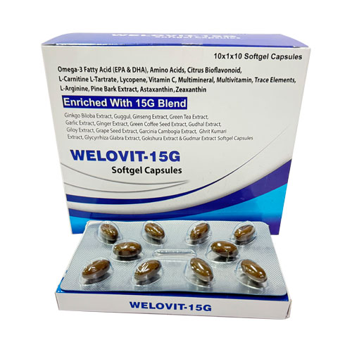 WELLOVIT-15G Softgel Capsules