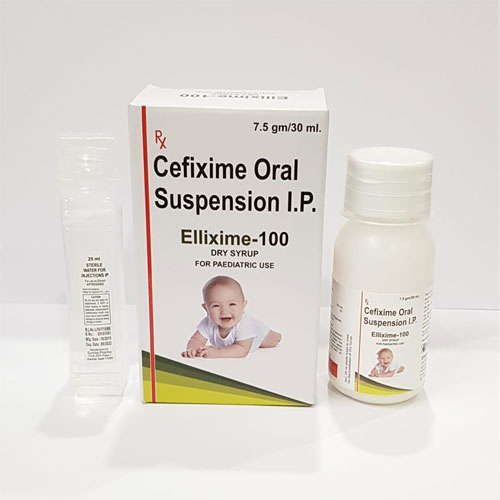 ELLIXIME-100 Dry Syrup 