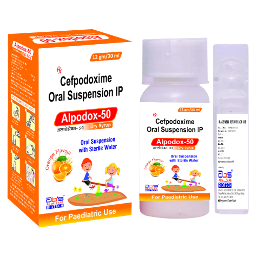 ALPODOX 50 WFI Dry Syup