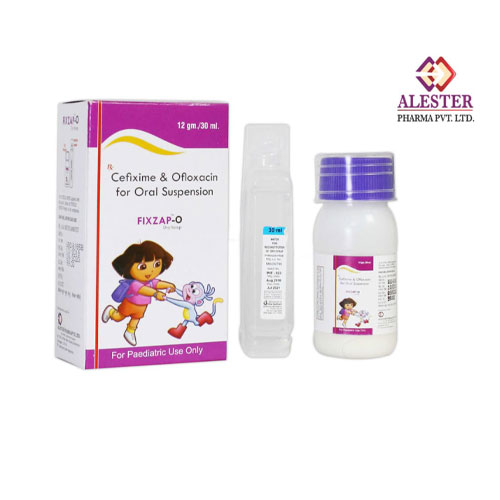 FIXZAP-O DRY SYRUP (WITH WATER)