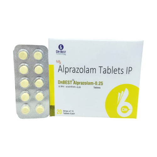 DRBEST ALPRAZOLAM 0.25 Tablets