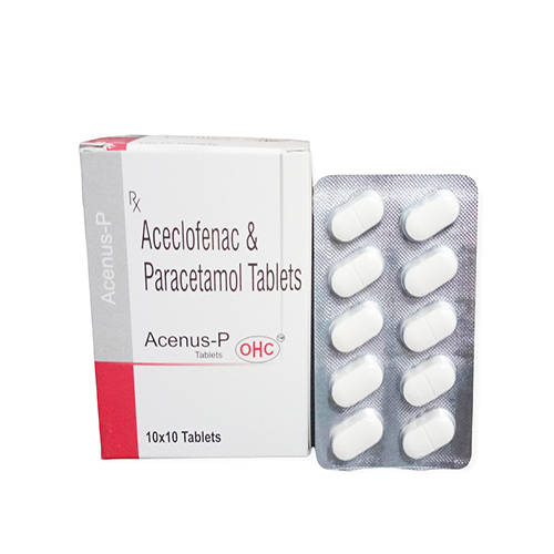 Aceclofenac+ Paracetamol Tablets (uncoated) 100mg+325mg