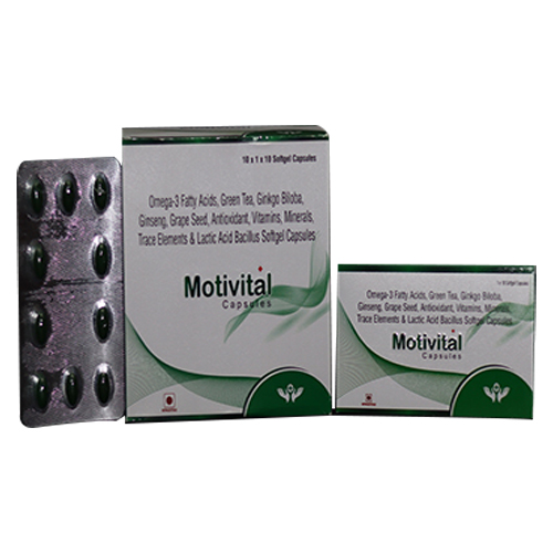 MOTIVITAL Softgel Capsules