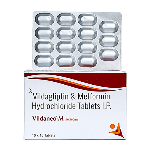 VILDANEO-M 50/500 TABLETS