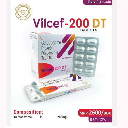 VILCEF-200 DT Tablets