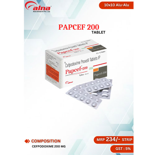 PAPCEF-200 TABLETS