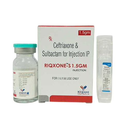 RIQXONE-S 1.5GM INJECTION