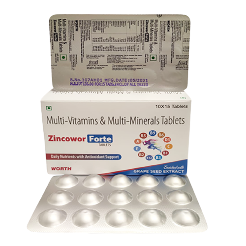 ZINCOWOR FORTE- Tablets