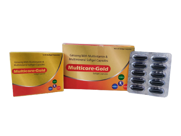 MULTICORE-GOLD Softgel Capsules