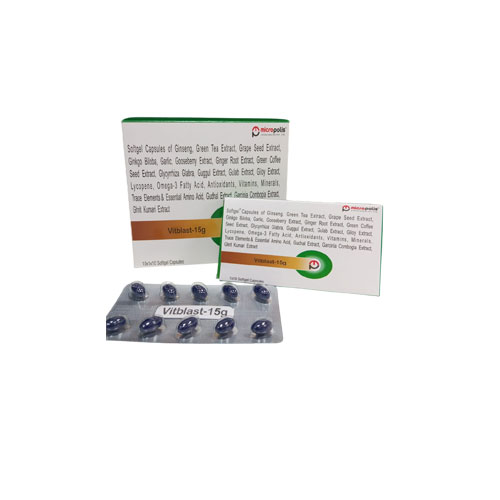 VITBLAST-15G SOFTGEL CAPSULES