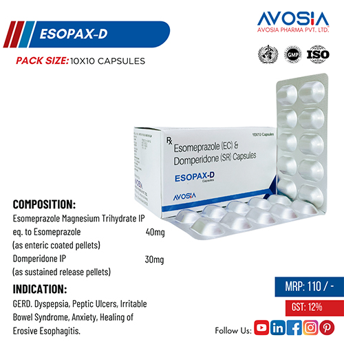 ESOPAX-D Capsules (10*10)