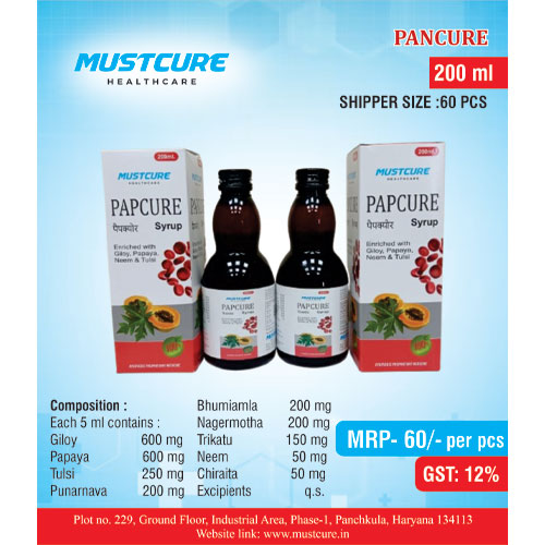 PAPCURE SYRUP