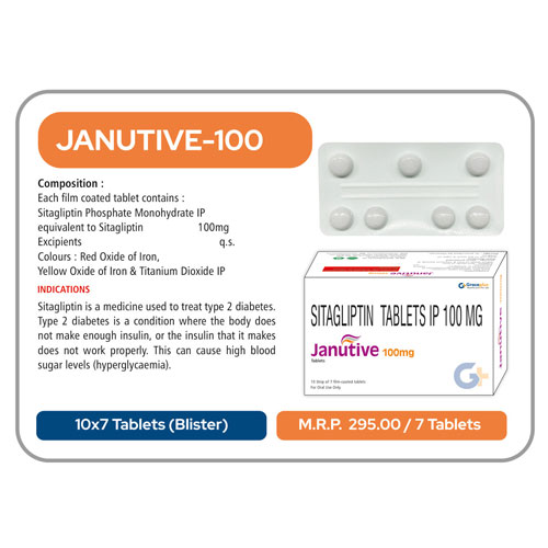 JANUTIVE-100MG TABLETS