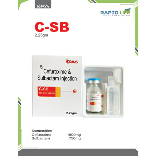 Cefuroxime + Sulbactam 2.25gm Injection