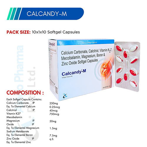 CALCANDY-M SOFTGEL CAPSULES
