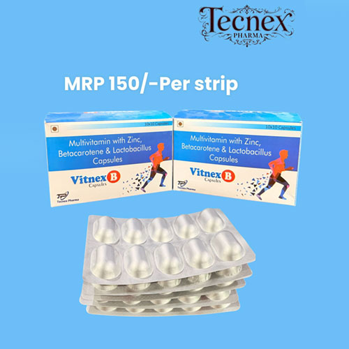 Multivitamin with Zinc + Betacarotene + Lactobacillus Capsules