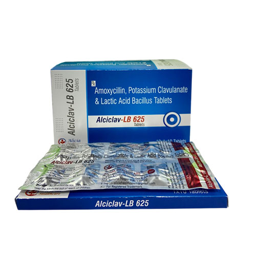 ALCICLAV-LB-625 Tablets (Strip Packing)