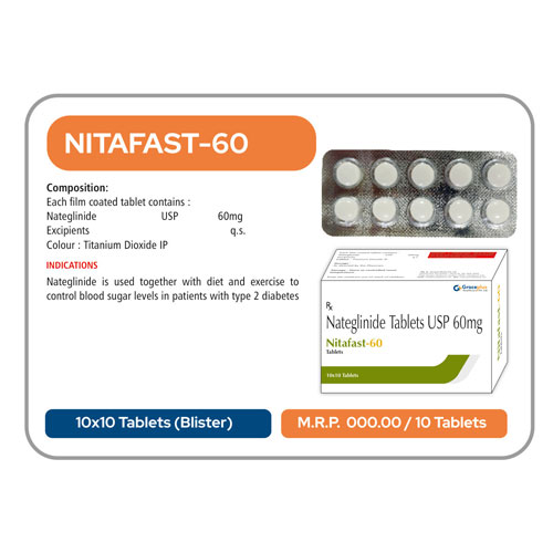 NITAFAST-60 TABLETS