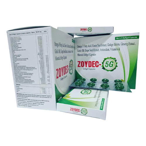 ZOYDEC-5G Softgel Capsules