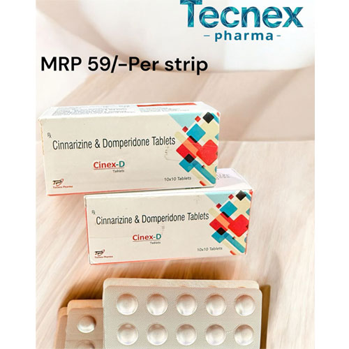 Cinnarizine + Domperidone Tablets