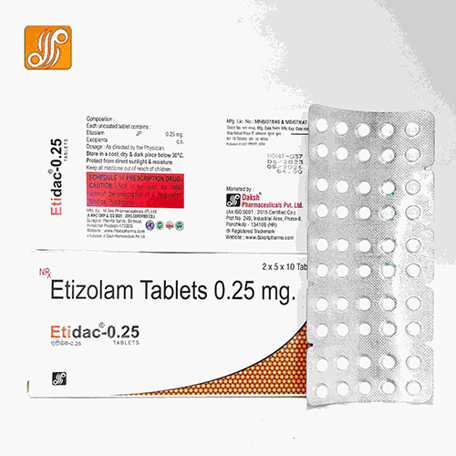 ETIDAC®-0.25 Tablets