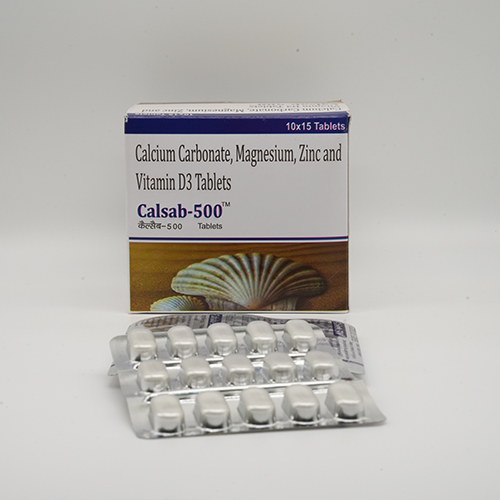 CALSAB-500 TABLETS