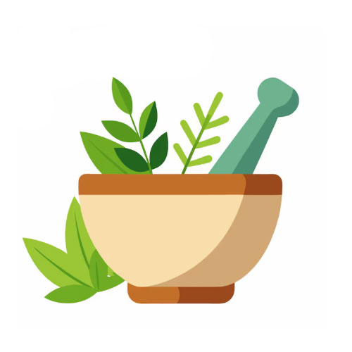 Bhringraj + Brahmi + Jyotishmati + Kumari + Jatamansi + Karpur + Amalaki + Heena + Neem + Tulsi Caps