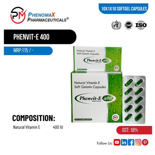 PHENVIT-E 400 SOFTGEL CAPSULES