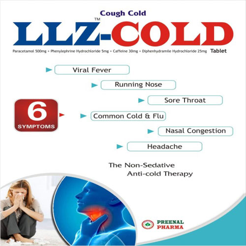 LLZ - COLD TABLETS