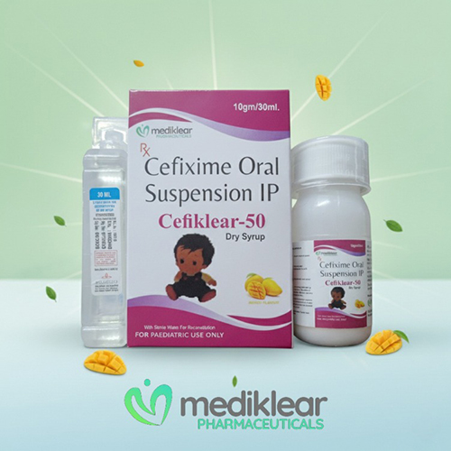 Cefiklear- 50 Dry Syrup