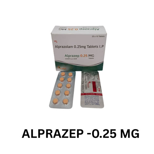 ALPRAZEP-0.25 TABLETS