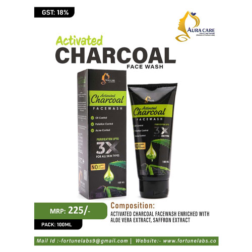 AURA CHARCOAL FACE WASH