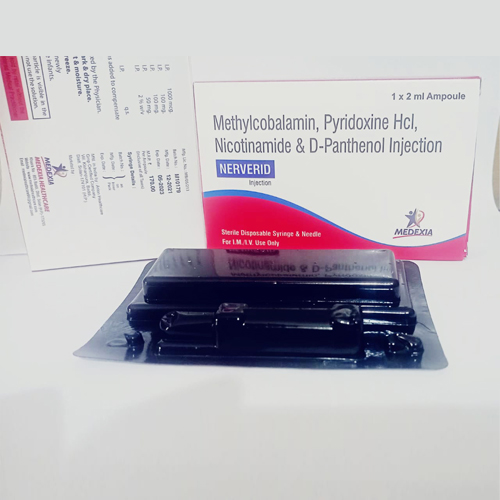 METHYLCOBALAMIN+ NIACI NAMI DE+ PYRIDOXINE HYDROCHLORIDE + D - PANTHNOL