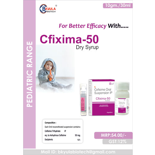 CFIXIMA-50 Dry Syrup