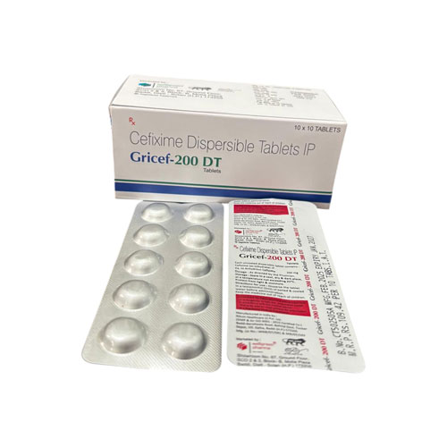 GRICEF-200 DT TABLETS