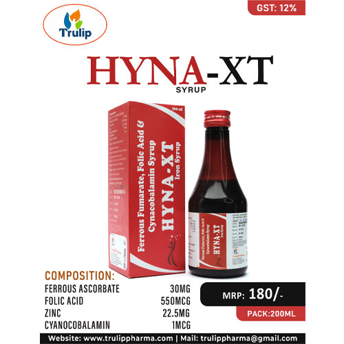 HYNA-XT 200ml Syrup