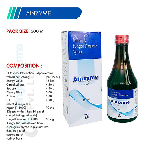 Ainzyme-Syrups