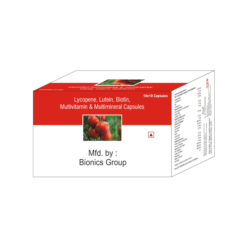 LYCOPEN + LUTEIN + BIOTIN + MULTIVITAMN + MULTIMINERALS Capsules