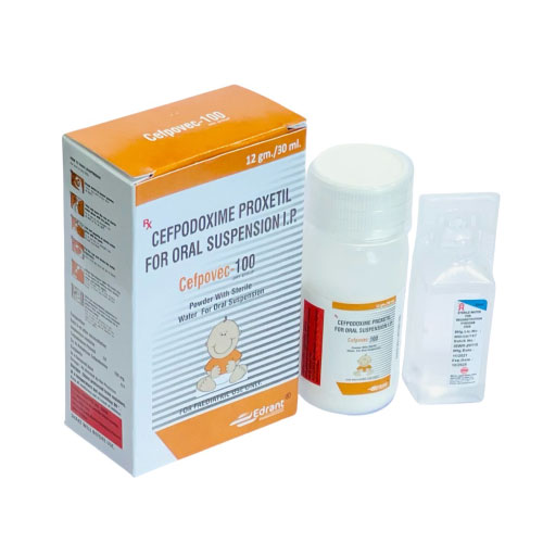 CEFPOVEC-100 Dry Syrup WITH WATER