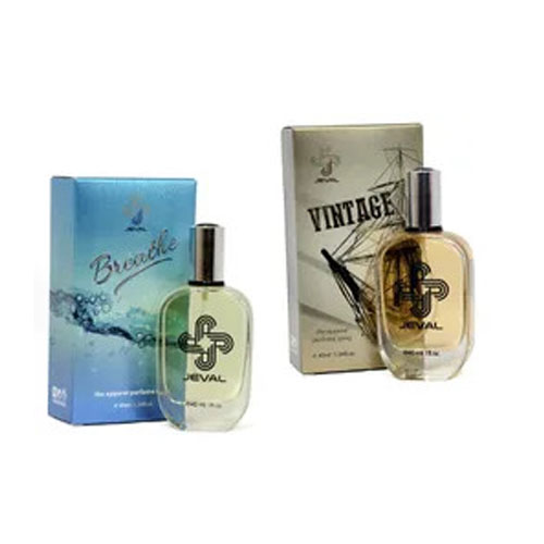 Jeval X2 Vintage and Breathe Perfume Combo