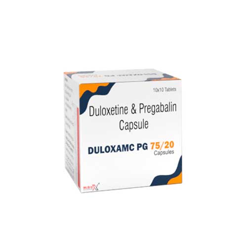 Duloxetine 20mg + Pregabalin 75mg Capsules