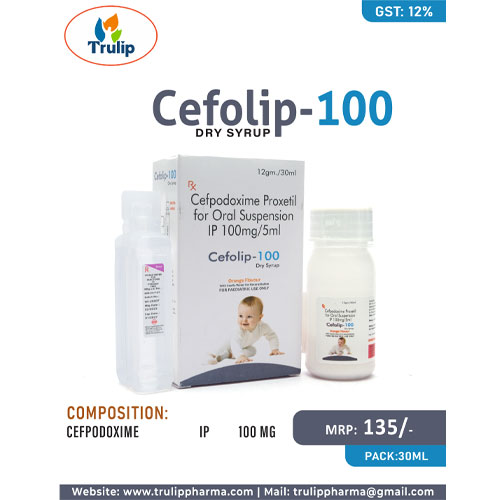 CEFOLIP-100 DRY SYRUP