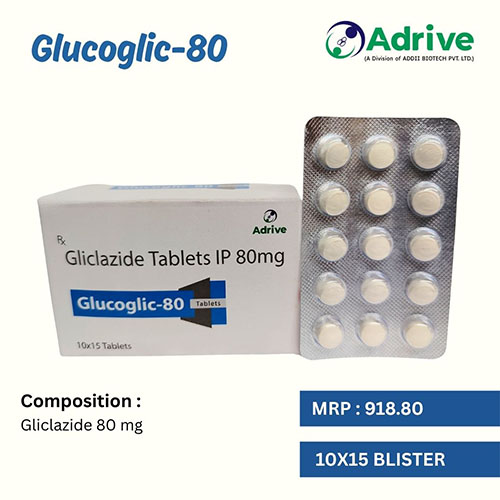 GLUCOGLIC-80 TABLETS