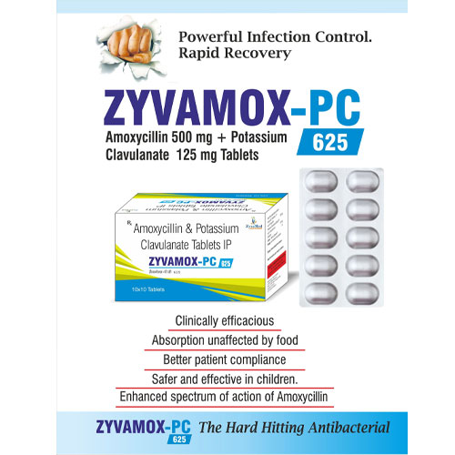 ZyvaMox-PC 625 Tablets