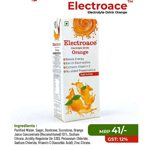 Electroace Orange Drink