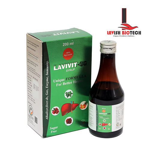 LAVIVIT-5G 200ml Syrup