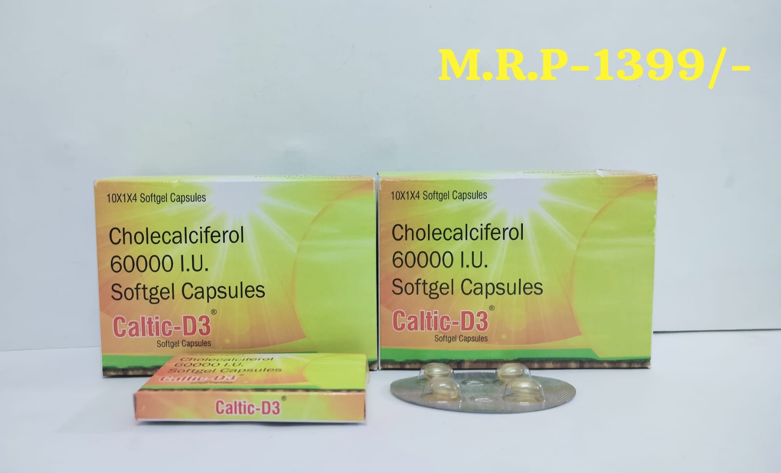 CALTIC-D3 Softgel Capsules