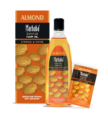  Marhaba Shine Almond Hair Oil