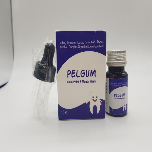 PELGUM Gum Paint & Mouthwash