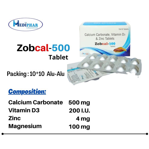 ZOBCAL-500 TABLETS